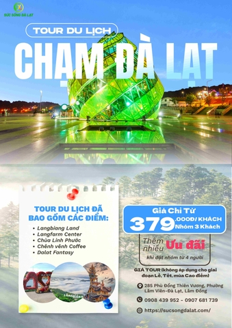CHẠM ĐÀ LẠT | TOUR 1 NGÀY