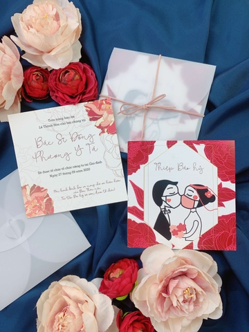 Thiệp theo ý tưởng PB dạng bao can trong