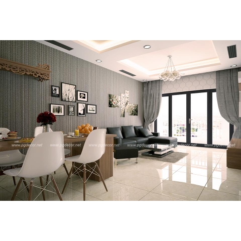 Thiết kế nội thất CH23_R5B21 Royal city nhà anh Thành