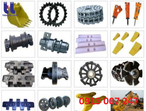 Thế nào là phụ tùng máy xúc chất lượng