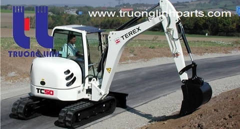 Máy Đào TEREX - Ở Đâu Bán Phụ Tùng Máy Đào TEREX