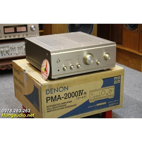 Amply Denon PMA 2000IV Fullbox mới 99%