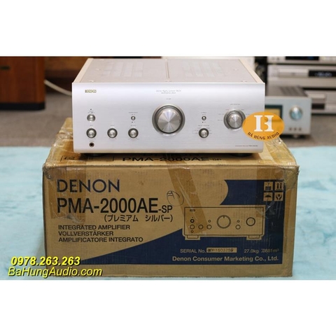 Amply Denon PMA 2000AE fullbox xuất sắc