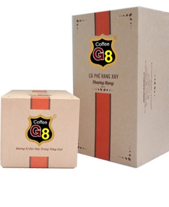 With G8 Coffee premium roasted coffee