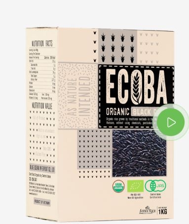 Gạo đen hữu cơ ECOBA ECOBA