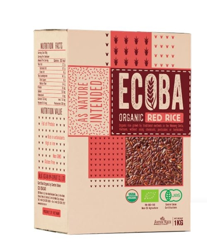 Gạo Đỏ Hữu Cơ ECOBA