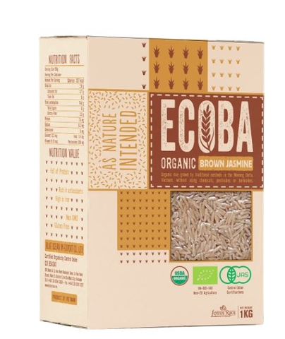 Gạo lứt hữu cơ ECOBA ECOBA