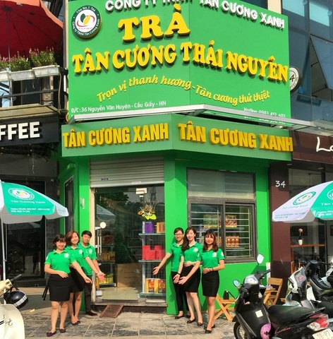 Tân Cương Xanh - Hệ thống cửa hàng trà Việt Nam thượng hạng
