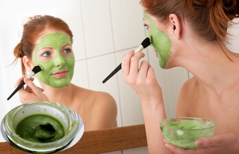 Làm đẹp da bằng mặt nạ sữa chua trà xanh