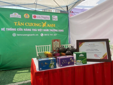 TÂN CƯƠNG XANH - VINH DỰ TRONG BUỔI LẾ TRI ÂN VENDOR CỦA LG DISPLAY VIỆT NAM