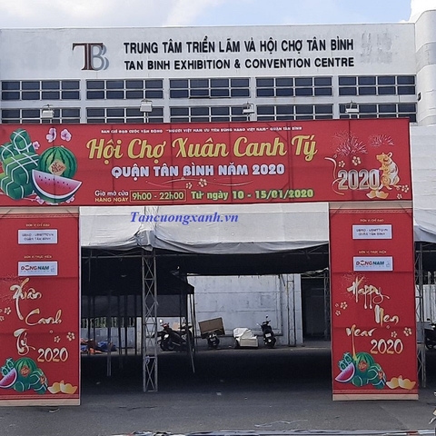 Trà Thái Nguyên Tại Hội Chợ Tân Bình