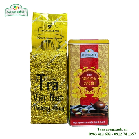 Hộp Trà Tân Cương Long Đình Luxury 500g