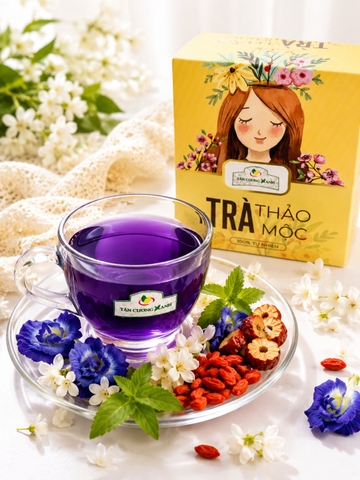 Trà Thảo Mộc Tân Cương Xanh – Thanh Nhã Trong Từng Tách Trà