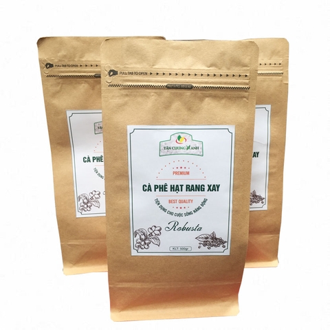 Cafe Robusta Rang Xay Thượng Hạng 1 - 500gram