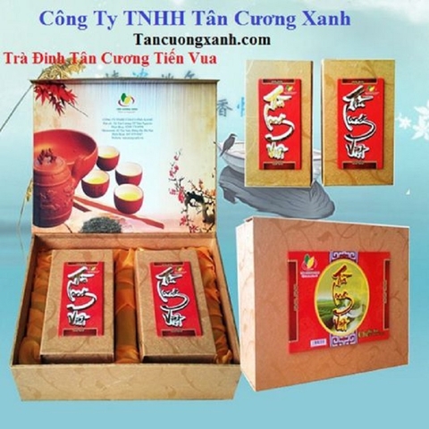 Hộp Trà Đinh Tân Cương Thái Nguyên Tiến Vua 400gram