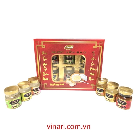 Yến Sào Khánh Hoà Chưng Sẵn Mix 6 Vị