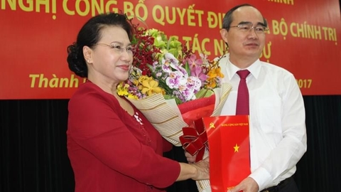 Những dấu mốc sự nghiệp chính trị của tân Bí thư TPHCM Nguyễn Thiện Nhân