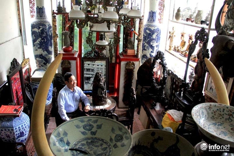 Ngắm kho cổ vật có giá trị hàng triệu đô la của “vua đồ cổ”