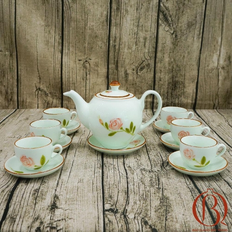 Mua bộ ấm chén đẹp Bát Tràng ở đâu ?