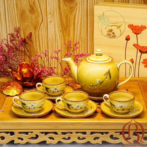 Bí quyết lựa chọn bộ ấm chén cao cấp Bát Tràng