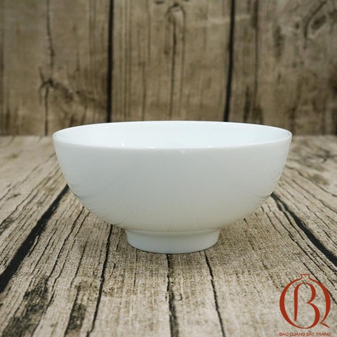 Bát cơm men trắng gốm Bảo Quang cho phút giây đầm ấm bên gia đình