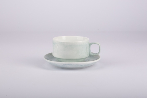 Tách Cafe vân đá màu