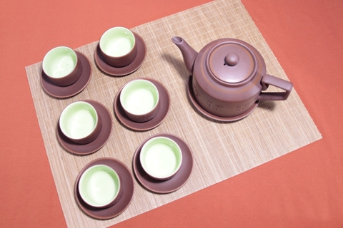 Bộ ấm chén tử sa TS27