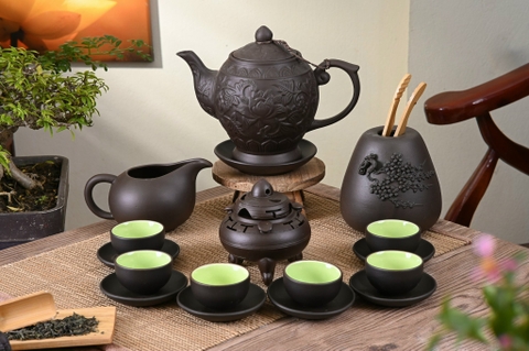 Bộ ấm chén tử sa TS9