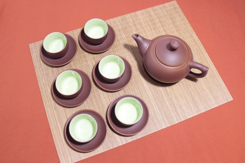 Bộ ấm chén tử sa TS30