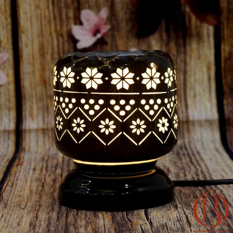 Đèn Xông Tinh Dầu Trụ Cắt
