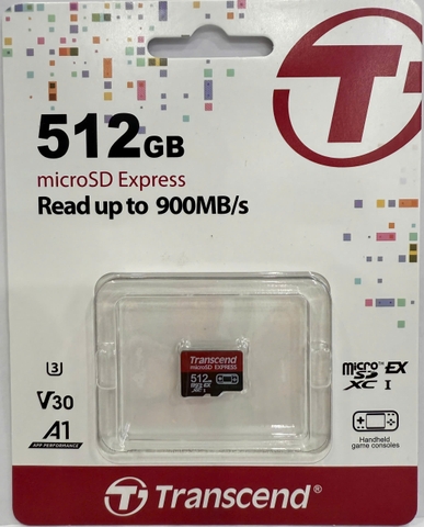 Thẻ nhớ MicroSD Express 512GB Transcend cho Nintendo Switch 2
