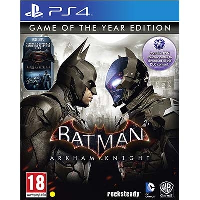 Đĩa Game PS4 Batman Arkham Knight Game of the Year Edition