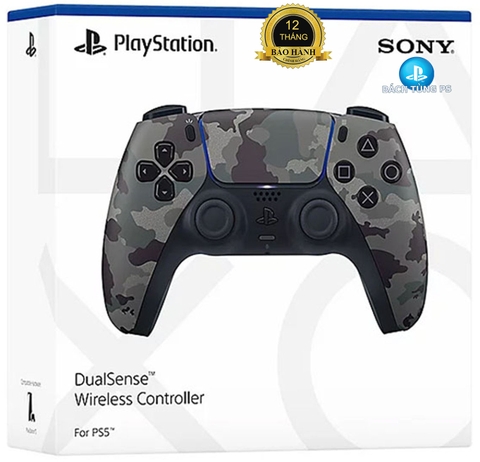 DualSense Wireless Ps5 Gray Camouflage Chính Hãng