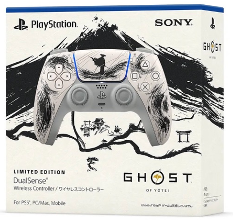 Tay cầm chơi game DualSense Wireless Controller Ghost of Yōtei Black Limited Edition