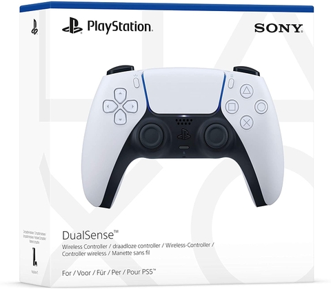 Tay Cầm Chơi Game PS5 Dualsense Wireless White  Nhập Khẩu