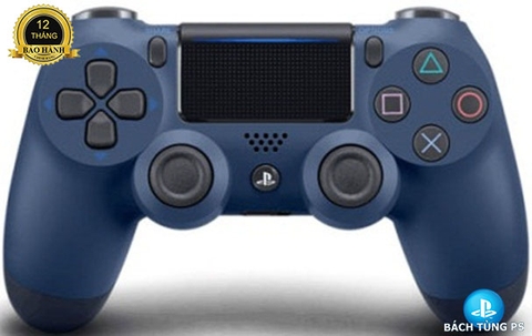 Tay chơi game Dualshock 4 CUH-ZCTG22 Xanh đậm Midnight Blue Chính Hãng