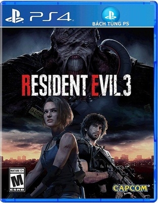 Đĩa Game Resident Evil 3 PS4 Hệ Asia