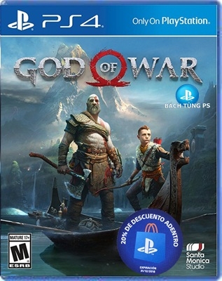 God of War 4 - Tách từ combo MegaPack - No Seal