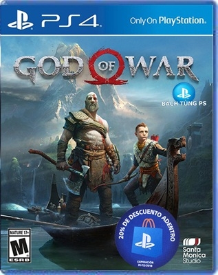 God of War 4 - Tách từ combo MegaPack - No Seal