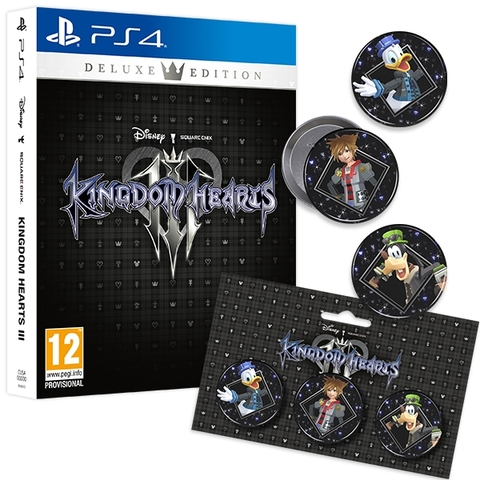 what does the deluxe edition of kingdom hearts 3 come with