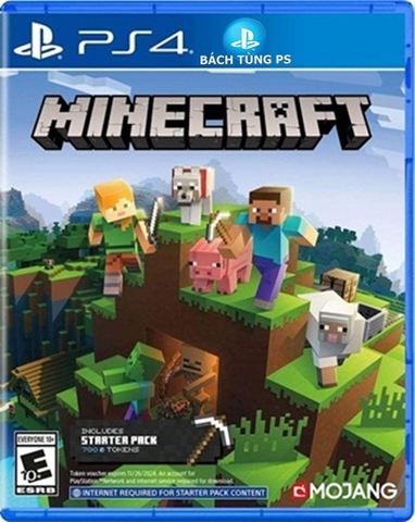 Minecraft 2019 PS4 like new