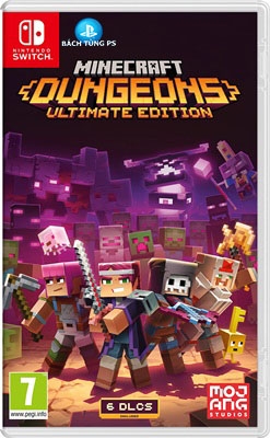 Game Minecraft Dungeons Ultimate Edition Switch