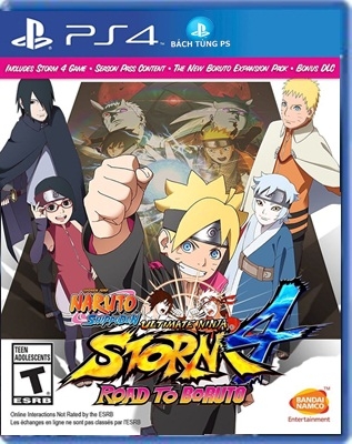 Naruto Ultimate Ninja Storm 4: Road to Boruto like new