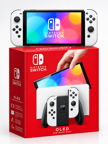 Máy Nintendo Switch OLED Model White Trắng Like new