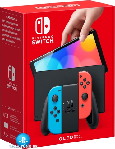 Máy Nintendo Switch OLED Red and Blue Màu Xanh Đỏ