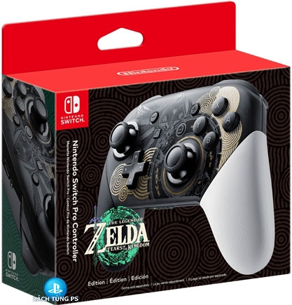 Tay Nintedendo Switch Pro Controller Zelda Tears of the Kingdom Edition