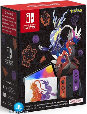 Máy Nintendo Switch Oled Pokemon Scarlet And Violet Edition 2nd