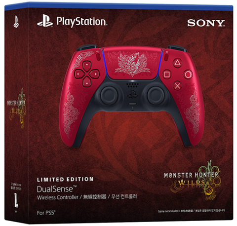 Tay Cầm PS5 Dualsense Monster Hunter Wilds Limited Edition