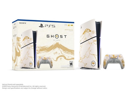 Máy chơi game Ps5 Slim Ghost of Yōtei Gold Limited Edition Bundle