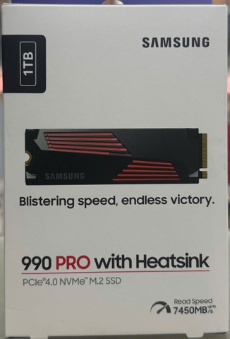 SSD Samsung 990 PRO with Heatsink 1TB